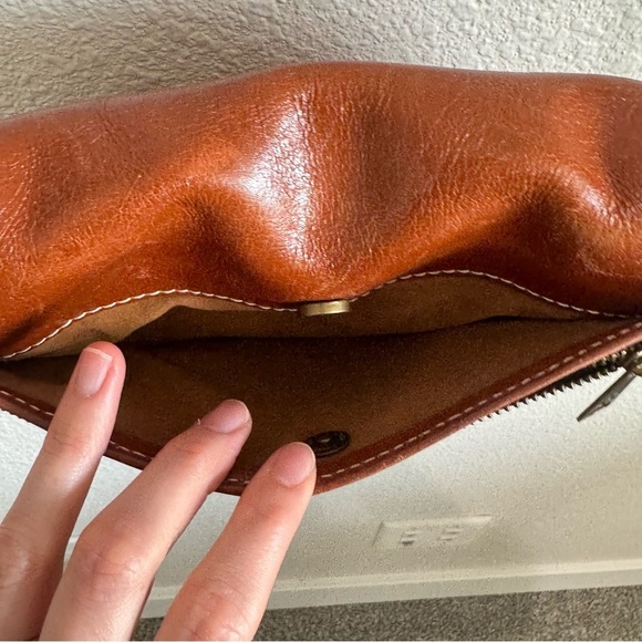 Patricia Nash Womens Lanza Crossbody Bag Tan Boho Western Leather Vaction - Picture 7 of 12